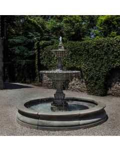 Charleston Fountain in Basin