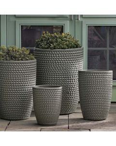 Coin Pot, Tall - Pewter Green