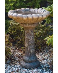 Dahlia Bird Bath