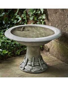 Small Dragonfly Bird Bath