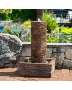 Drystack Patio Fountain Round