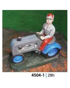 Farmer on a Tractor