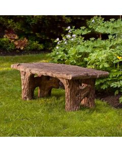 Faux Bois Bench