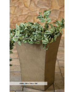 Flared Square Planter