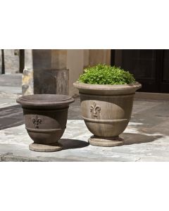 Fleur de Lis Large Urn