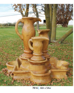 Three Jug Fountain & Basin