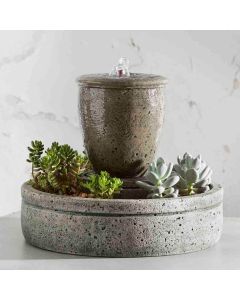 M-Series Rustic Spa Ftn w Plan