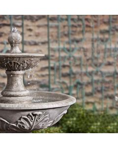 Acanthus Two Tiered Fountain