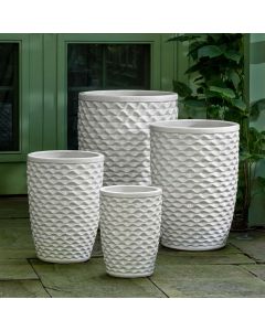 Honeycomb Planter, Tall - Coco