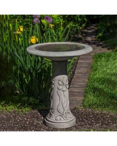 Iris Bird Bath