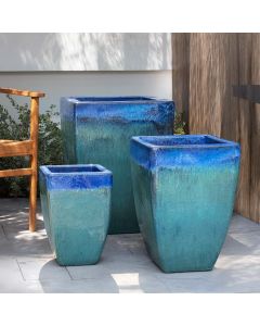 Macouba Planter - Running Blue