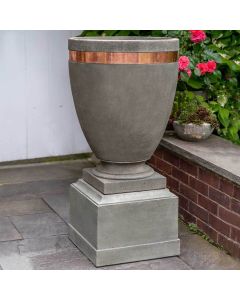 Moderne Tall Planter with Pedestal