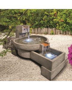 NeoStone Cascade Fountain 3pc