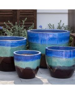 Ocho Planter - Running Blue/Br