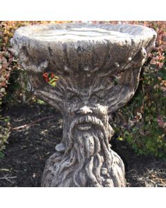 One Piece Old Sap Bird Bath