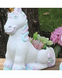 Opal The Unicorn Planter