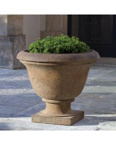 Rustic Greenwich Urn with Pedestal