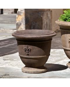 Fleur de Lis Small Urn