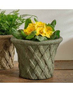 Antique Lattice Planter