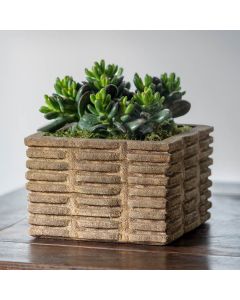 Weft Square Planter