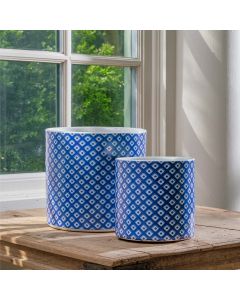Parquet Planter, Cylinder