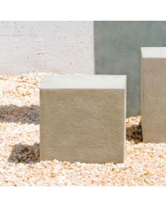 Short Square Textured Pedestal