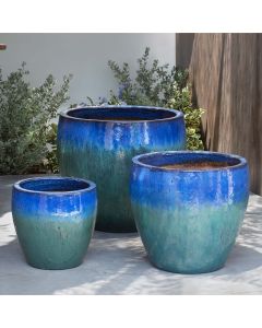 Riviere Planter - Running Blue