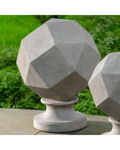 Polyhedron Finial, Large