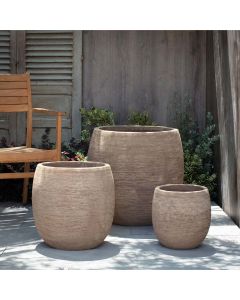 Tahoe Planter - Brown Terra