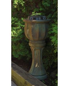 Tall Petals Basin-Pedestal