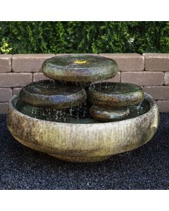 Water Lilies Fountain, 2 pc