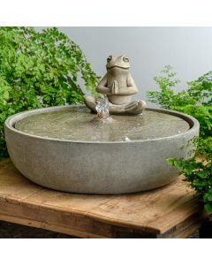 Yoga Frog Fountain