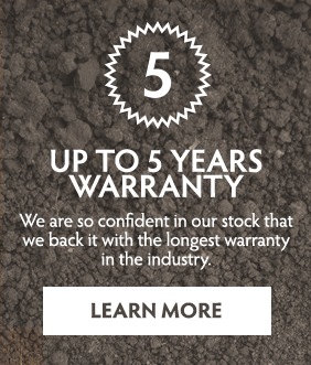 5 years warranty