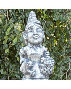 "Rosie the Gardener" Gnome
