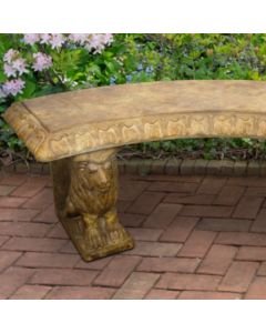 Lion Curved Bench 3pc