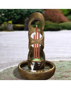 Balancing Rings Fountain, 2 pc