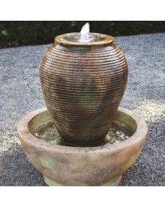 Shimmering Urn Fountain, 2 pc
