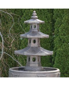 80" Three Tier Pagoda Fountain