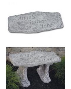 Bench- Angels Gather Here