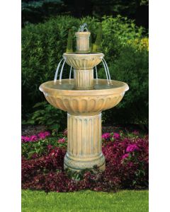 Fluted Fountain 4 pc