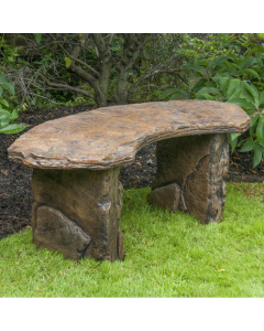Fossil Bench - Curved