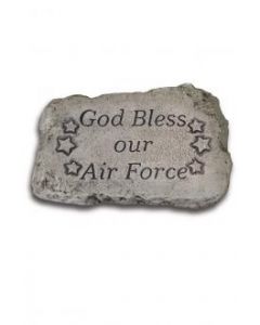 10" Stone-God Bless AirForce