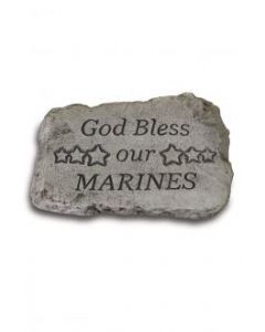 10" Stone-God Bless Marines