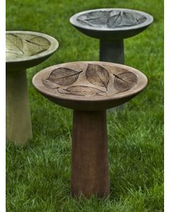 Hydrangea Leaf Birdbath