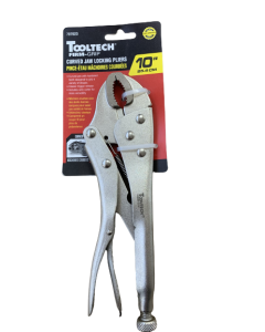 Pliers Curved Jaw Locking 10in