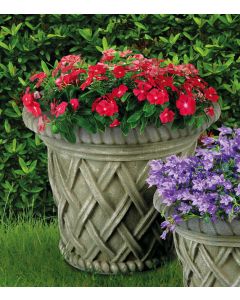 Large Tudor Weave Planter