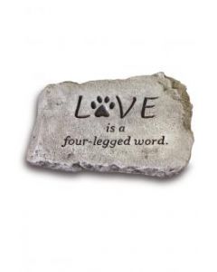 10" Stone-Love is 4 Legged