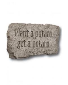 10" Stone-Plant a Potato