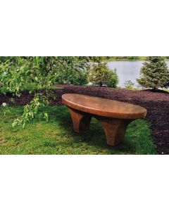 River Stone Bench, 1 pc