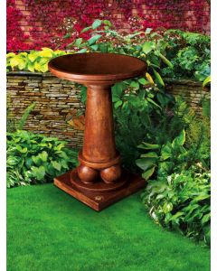 Spheres Birdbath 2 pc